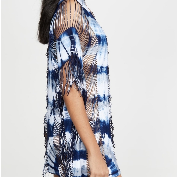 PilyQ Monique Cover Up Dress Tie Dye - Picture 6 of 9